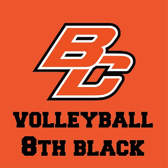 8th Grade Volleyball - Black